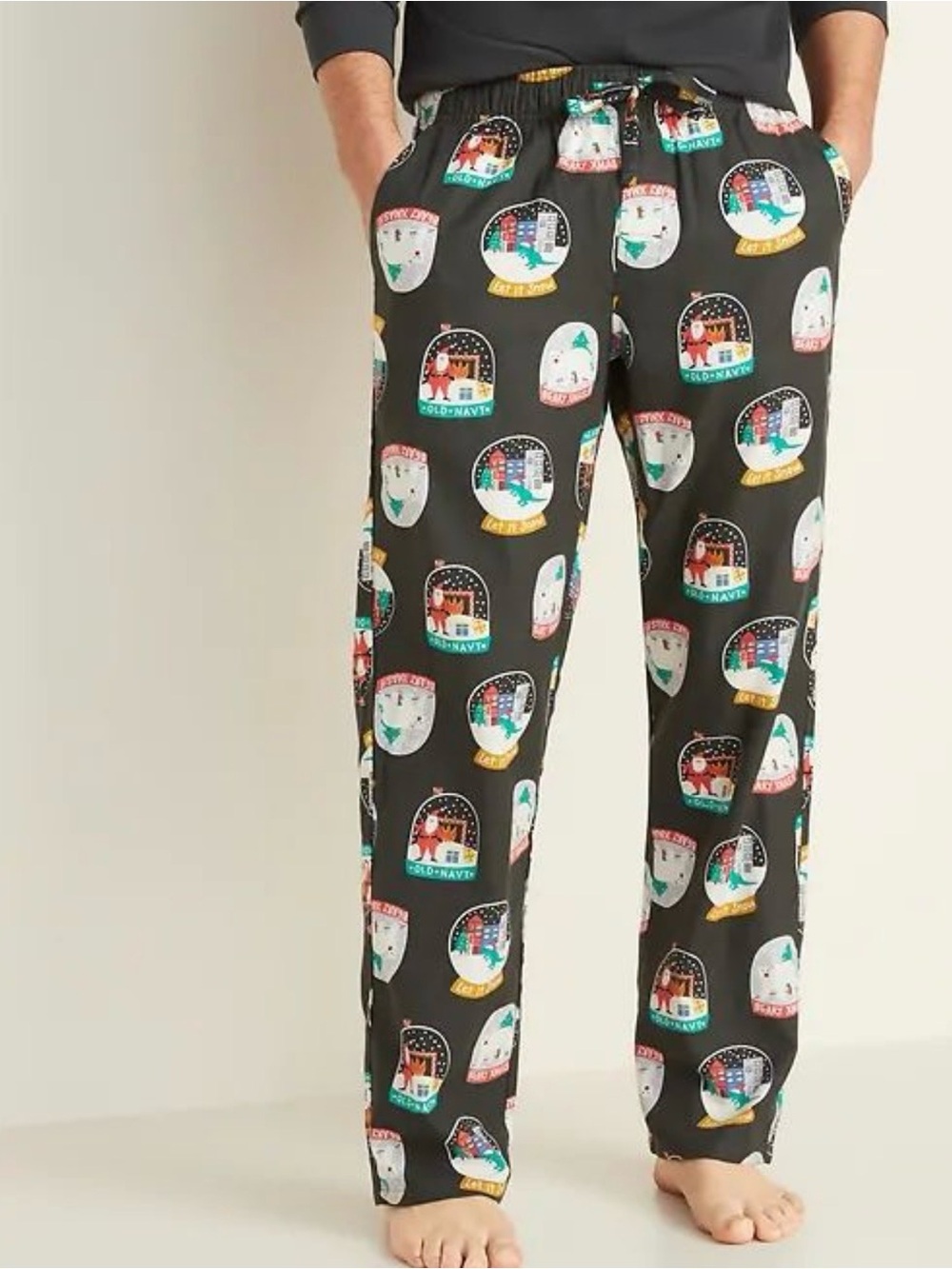 Old Navy Men’s Flannel Cotton Christmas Pyjama Pants 2XL tall